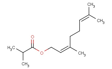 <span class='lighter'>异</span><span class='lighter'>丁酸</span>橙花酯