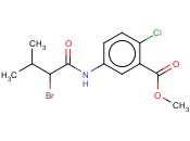 METHYL 5-(2-BROMO-3-METHYLBUTANAMIDO)-<span class='lighter'>2-CHLOROBENZOATE</span>