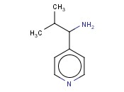 2-Methyl-1-(4-pyridyl)-1-propylamine 1-(4-<span class='lighter'>吡啶基</span>)-2-<span class='lighter'>甲基</span>-1-丙胺