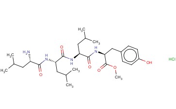 L-<span class='lighter'>LEU-LEU-LEU</span>-TYR METHYL ESTER HCL