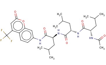 AC-<span class='lighter'>LEU-LEU-LEU</span>-AFC