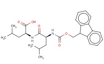 FMOC-<span class='lighter'>LEU-LEU</span>-OH