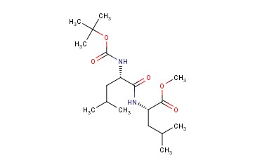 BOC-<span class='lighter'>LEU-LEU</span>-OME