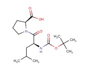 <span class='lighter'>BOC-LEU</span>-PRO-OH