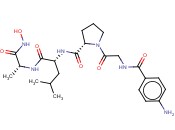 4 -氨基苯甲酰基甘<span class='lighter'>氨酸</span><span class='lighter'>D-</span><span class='lighter'>亮氨酸</span><span class='lighter'>D-</span>丙<span class='lighter'>氨酸</span>异羟肟酸