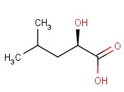 PENTANOIC ACID, 2-<span class='lighter'>HYDROXY</span>-4-METHYL-, (2R)-