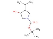 TERT-BUTYL 3-HYDROXY-4-ISOPROPYLPYRROLIDINE-1-CARBOXYLATE