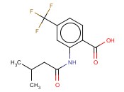 2-[(3-METHYL-1-OXOBUTYL)AMINO]-4-(TRIFLUOROMETHYL)-BENZOIC ACID