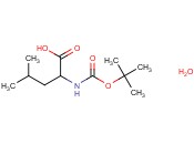 BOC-<span class='lighter'>DL</span>-LEU-OH H2O