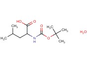 N-<span class='lighter'>叔</span><span class='lighter'>丁</span>氧羰酰<span class='lighter'>基</span>-亮氨酸一水