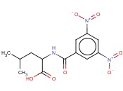 N-(3,5-二硝基苯甲酰)-L-<span class='lighter'>亮氨酸</span>