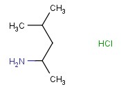 4-甲基-2-戊<span class='lighter'>胺</span><span class='lighter'>盐酸盐</span>