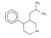 3-(2-METHYLPROPYL)-<span class='lighter'>4-PHENYLPIPERIDINE</span>