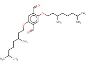2,5-<span class='lighter'>二</span>(3,7-<span class='lighter'>二甲</span>基辛氧基)对苯<span class='lighter'>二甲醛</span>