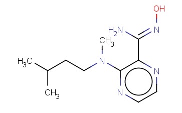 N'-HYDROXY-3-[METHYL(3-METHYLBUTYL)AMINO]PYRAZINE-2-CARBOXIMIDAMIDE