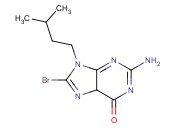 2-氨基-8-溴-9-<span class='lighter'>异</span>戊基-5H-嘌呤-6(9H)-酮