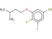 4,5-DIFLUORO-3-<span class='lighter'>ISO</span>-PENTOXYTHIOPHENOL