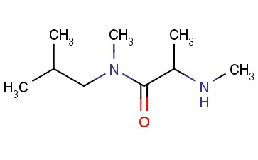 N-METHYL-2-(METHYLAMINO)-N-(2-METHYLPROPYL)PROPANAMIDE