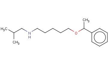 (2-METHYLPROPYL)[5-(1-PHENYLETHOXY)PENTYL]AMINE
