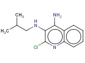 2-CHLORO-N-(2-METHYLPROPYL)-<span class='lighter'>3,4</span>-QUINOLINEDIAMINE