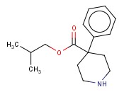 2-METHYLPROPYL 4-<span class='lighter'>PHENYLPIPERIDINE</span>-4-CARBOXYLATE