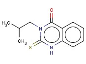 <span class='lighter'>3-ISOBUTYL-4-OXO-2-THIOXO-1,2,3,4-TETRAHYDROQUINAZOLINE</span>
