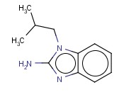 1H-<span class='lighter'>苯并咪唑</span>-2-胺，1-（2-<span class='lighter'>甲基</span>丙基）-（9CI）