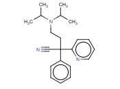 α-[2-(双(1-<span class='lighter'>甲基</span>乙基)<span class='lighter'>氨基</span>)乙基]-α-苯基-2-<span class='lighter'>吡啶</span>乙腈
