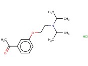 3'-(2-(DIISOPROPYLAMINO)ETHOXY)ACETOPHENONE HYDROCHLORIDE