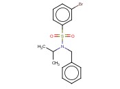 N-BENZYL-3-BROMO-N-ISOPROPYLBENZENESULFONAMIDE