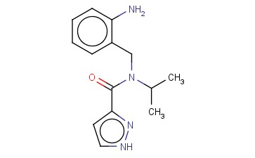 N-[(2-AMINOPHENYL)METHYL]-N-(PROPAN-2-YL)-1H-PYRAZOLE-3-CARBOXAMIDE