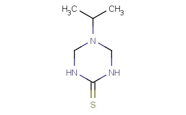 1,3,5-TRIAZINE-2(1H)-THIONE, TETRAHYDRO-5-(1-METHYLETHYL)-