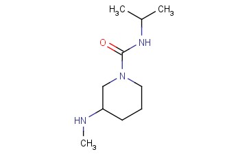 3-(METHYLAMINO)-N-(PROPAN-2-YL)PIPERIDINE-1-CARBOXAMIDE