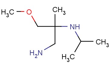 (1-AMINO-3-METHOXY-2-METHYLPROPAN-2-YL)(PROPAN-2-YL)AMINE