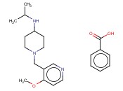 N-ISOPROPYL-1-((4-METHOXYPYRIDIN-3-YL)METHYL)PIPERIDIN-4-AMINIUM BENZOATE