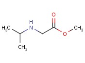 <span class='lighter'>GLYCINE</span>, N-(1-METHYLETHYL)-, METHYL <span class='lighter'>ESTER</span>