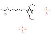 1,2,3,4-TETRAHYDRO-8-((5-(ISOPROPYLAMINO)PENTYL)AMINO)-6-METHOXYQUINOLINE DIPHOSPHONATE