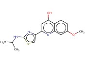 2-(2-ISOPROPYLAMINO-THIAZOL-4-YL)-7-METHOXY-QUINOLIN-4-OL