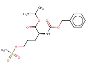 L-NORVALINE, 5-[(METHYLSULFONYL)OXY]-N-[(PHENYLMETHOXY)CARBONYL]-, 1-METHYLETHYL ESTER