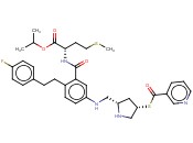 N-[2-[2-(4-氟苯基)乙基]-5-[[[(2S,4S)-4-[(3-<span class='lighter'>吡啶</span>羰基)硫代]-2-吡咯啉]<span class='lighter'>甲基</span>]<span class='lighter'>氨基</span>]苄基]-L-蛋氨酸 1-<span class='lighter'>甲基</span>乙酯