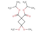 DIISOPROPYL <span class='lighter'>3,3</span>-DIMETHOXYCYCLOBUTANE-1,1-DICARBOXYLATE