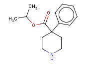 PROPAN-2-YL 4-<span class='lighter'>PHENYLPIPERIDINE</span>-4-CARBOXYLATE
