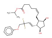 (5Z)-7-[(1R,2R,3R,5S)-2-[(1E)-3,3-二氟-4-<span class='lighter'>苯</span><span class='lighter'>氧基</span>-1-丁烯-1-基]-3,5-二羟基环戊基]-5-庚烯酸<span class='lighter'>异</span><span class='lighter'>丙</span>酯