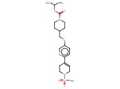 ISOPROPYL 4-(((1'-(METHYLSULFONYL)-1',2',3',6'-TETRAHYDRO-[2,4'-BIPYRIDIN]-5-YL)OXY)METHYL)PIPERIDINE-1-CARBOXYLATE
