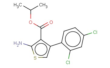 ISOPROPYL 2-AMINO-4-(2,4-DICHLOROPHENYL)THIOPHENE-3-CARBOXYLATE