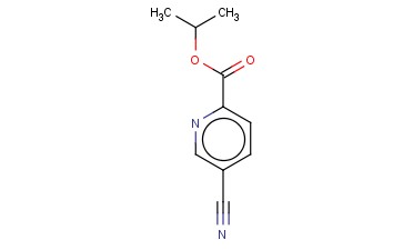 PROPAN-2-YL 5-<span class='lighter'>CYANOPYRIDINE</span>-2-CARBOXYLATE