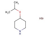 4-(PROPAN-2-YLOXY)PIPERIDINE <span class='lighter'>HYDROBROMIDE</span>