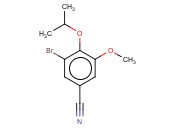 3-溴-4-<span class='lighter'>异</span><span class='lighter'>丙</span><span class='lighter'>氧基</span>-5-甲<span class='lighter'>氧基</span><span class='lighter'>苯</span>甲腈