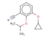 3-CYCLOPROPOXY-2-<span class='lighter'>ISOPROPOXYBENZONITRILE</span>