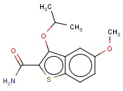 3-<span class='lighter'>异</span><span class='lighter'>丙</span><span class='lighter'>氧基</span>-5-甲<span class='lighter'>氧基</span><span class='lighter'>苯</span>并(b)噻吩-2-甲酰胺